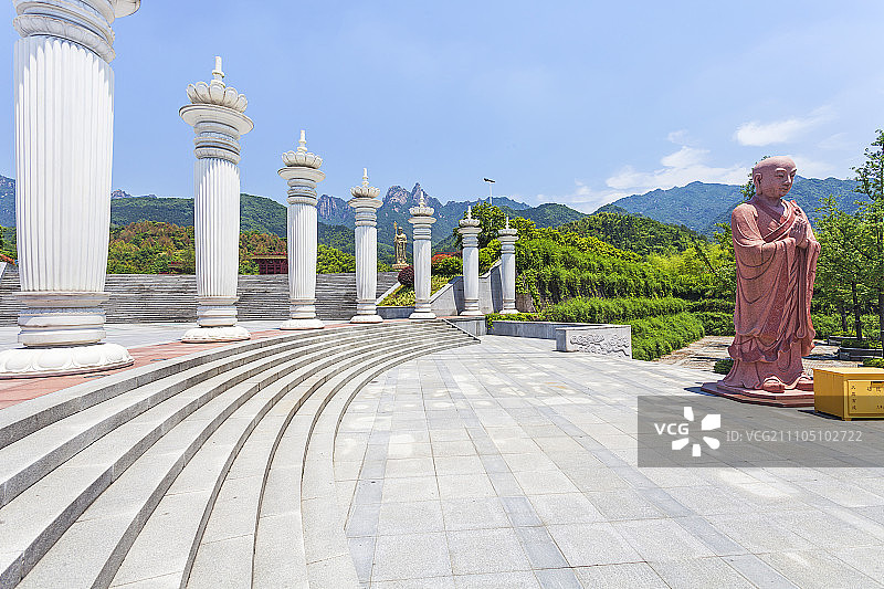 九华山大愿文化园——地藏王圣像景区图片素材