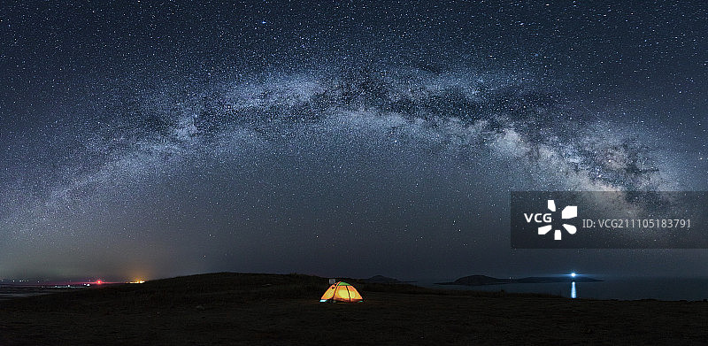 银河拱桥图片素材