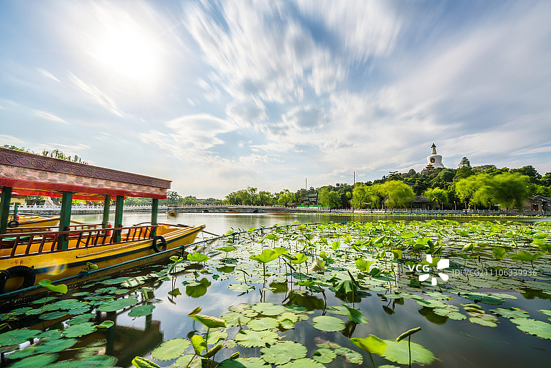 北海公园图片素材