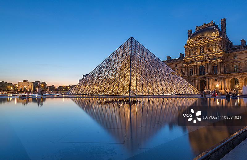 卢浮宫图片素材