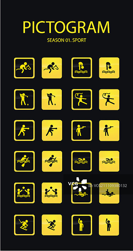 体育象形图合集图片素材