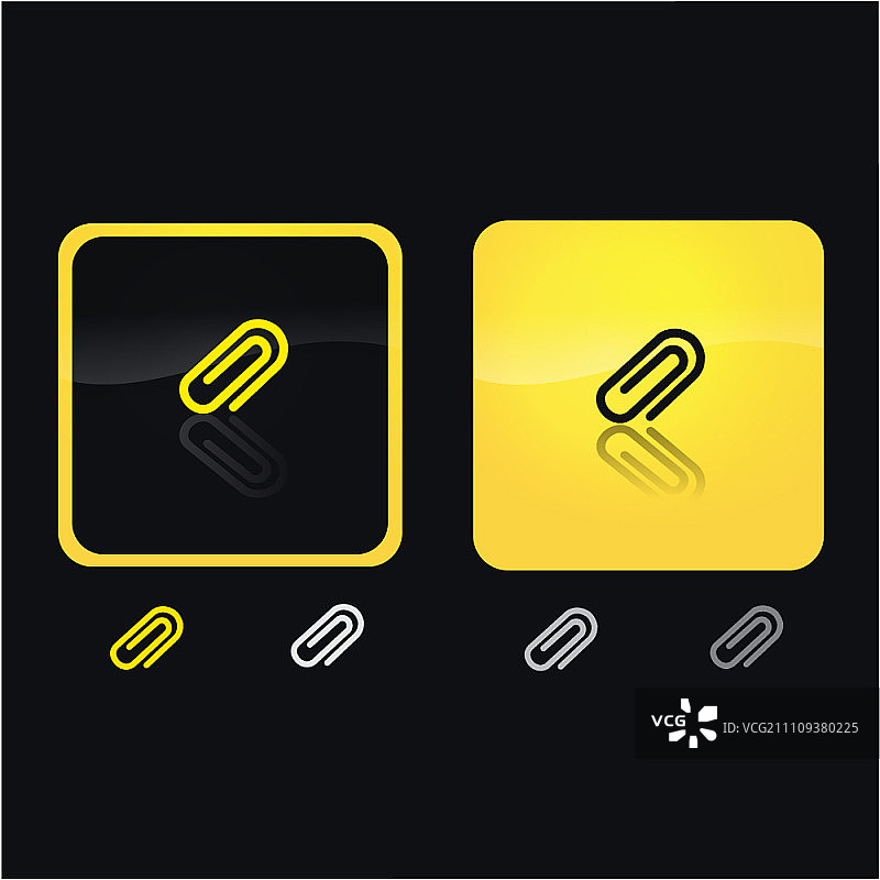 曲别针图标图片素材