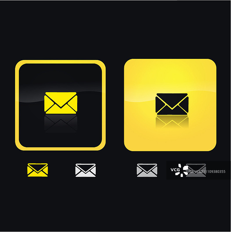 电子邮件图标图片素材