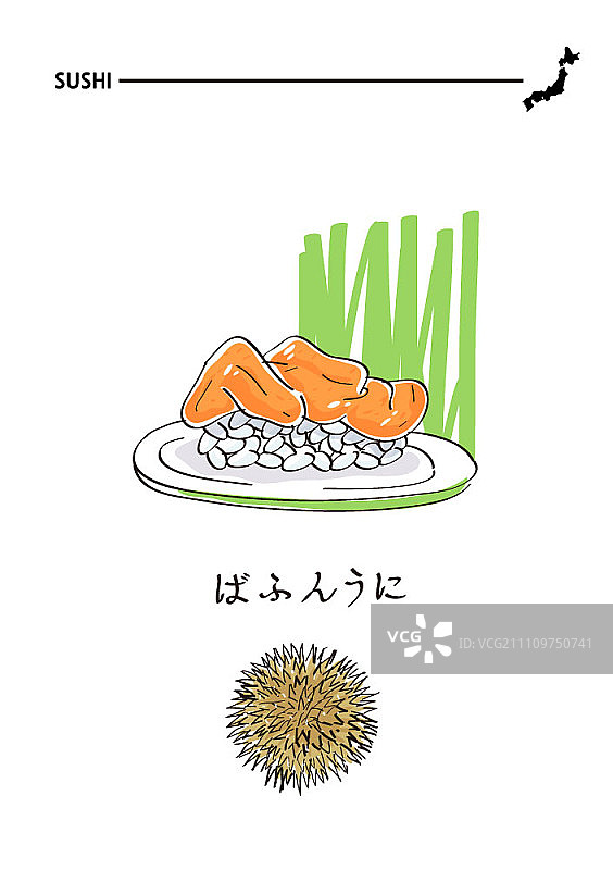 日式寿司拼盘图片素材