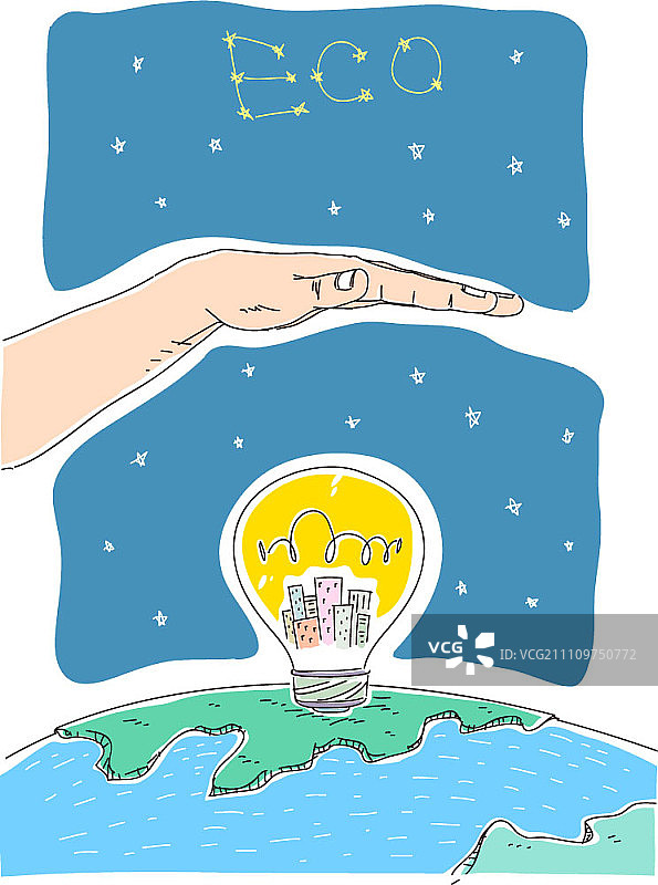 节约用电图片素材