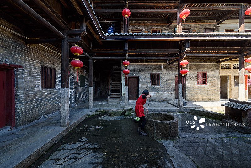 大埔泰安楼图片素材