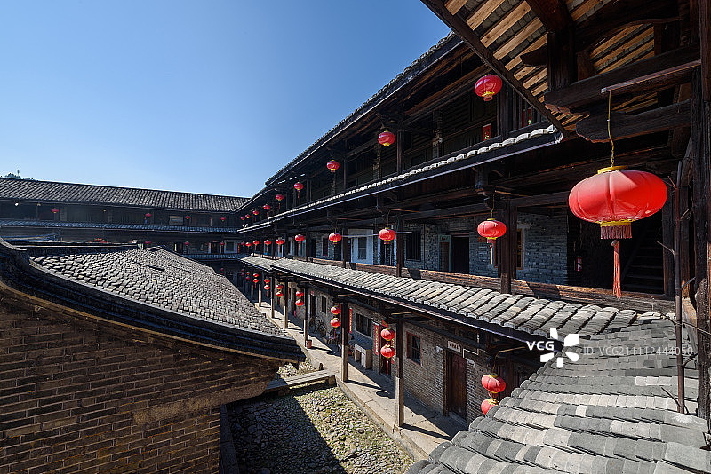 大埔泰安楼图片素材