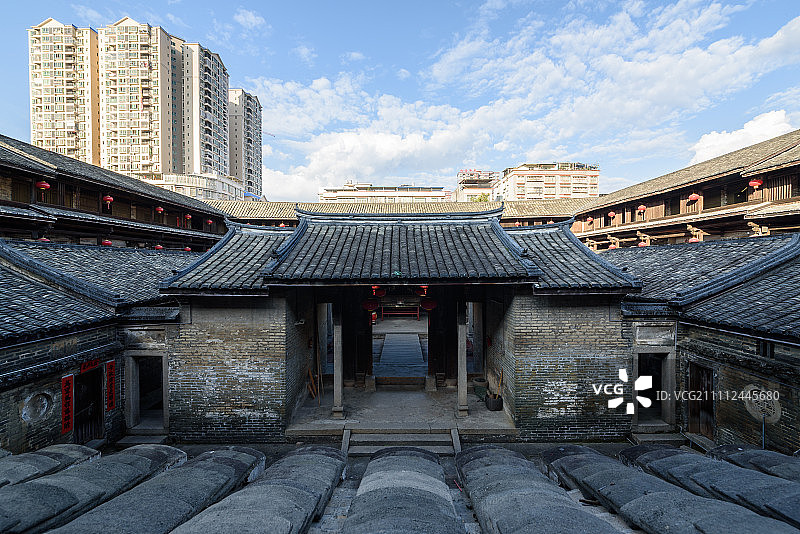 大埔泰安楼图片素材