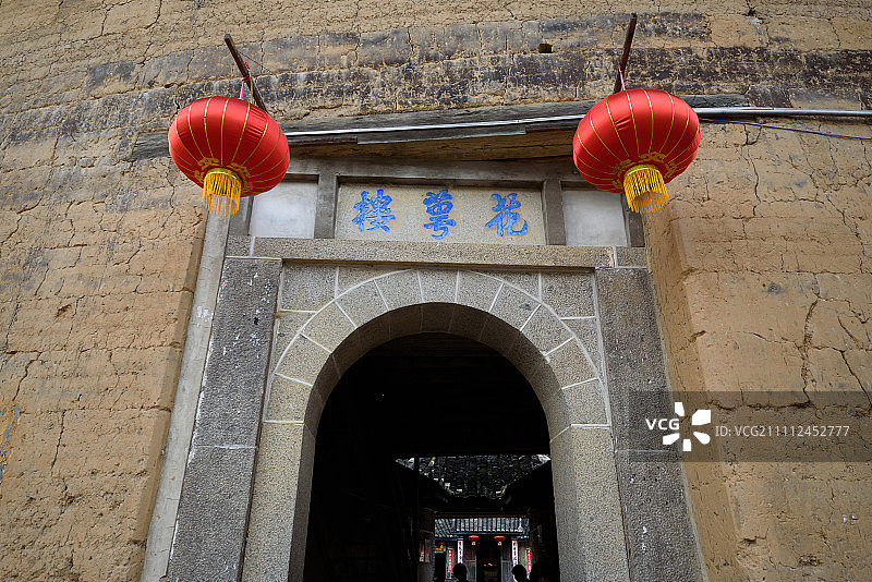 客家花萼楼图片素材