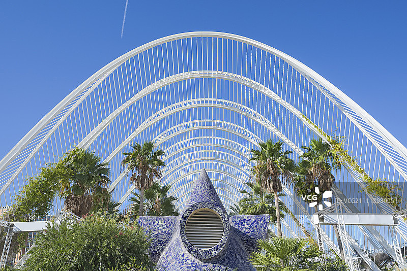 西班牙巴伦西亚艺术科学城图片素材