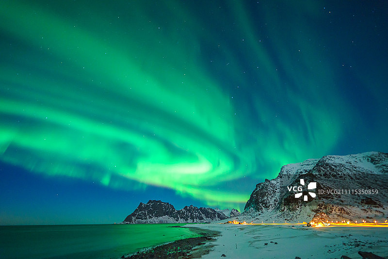 北极光图片素材