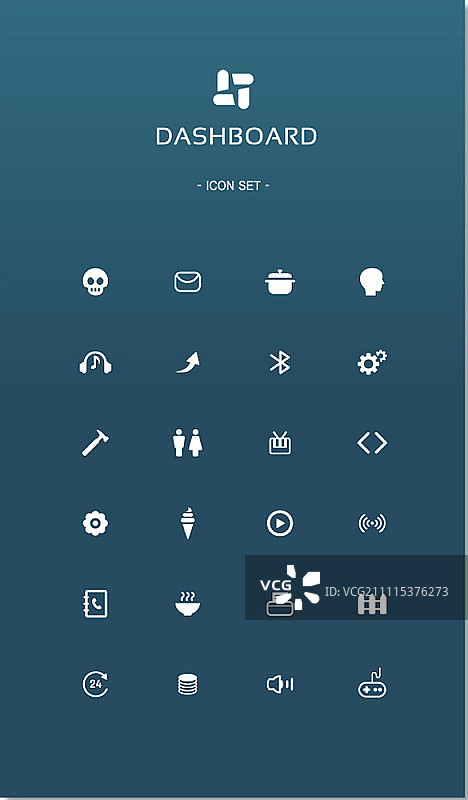 象形图图标集图片素材