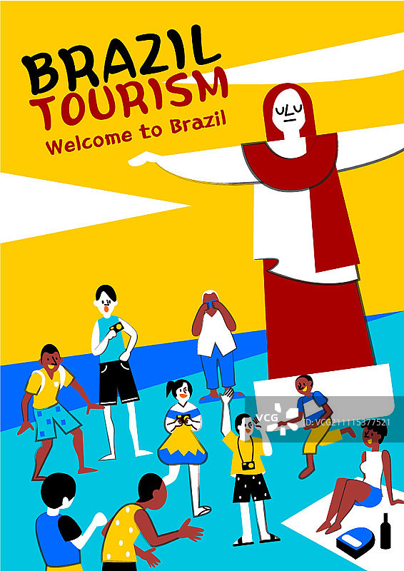 巴西旅游海报图片素材