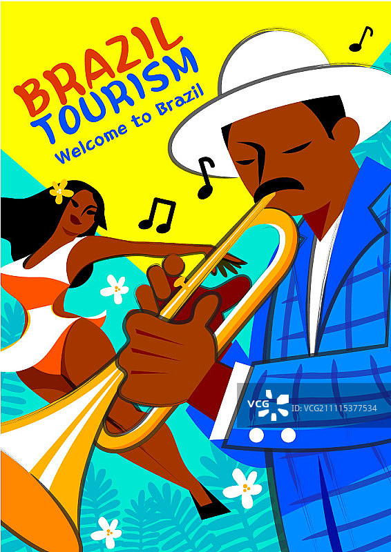 巴西旅游海报图片素材
