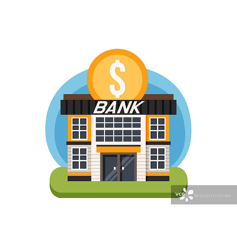 银行图标图片素材
