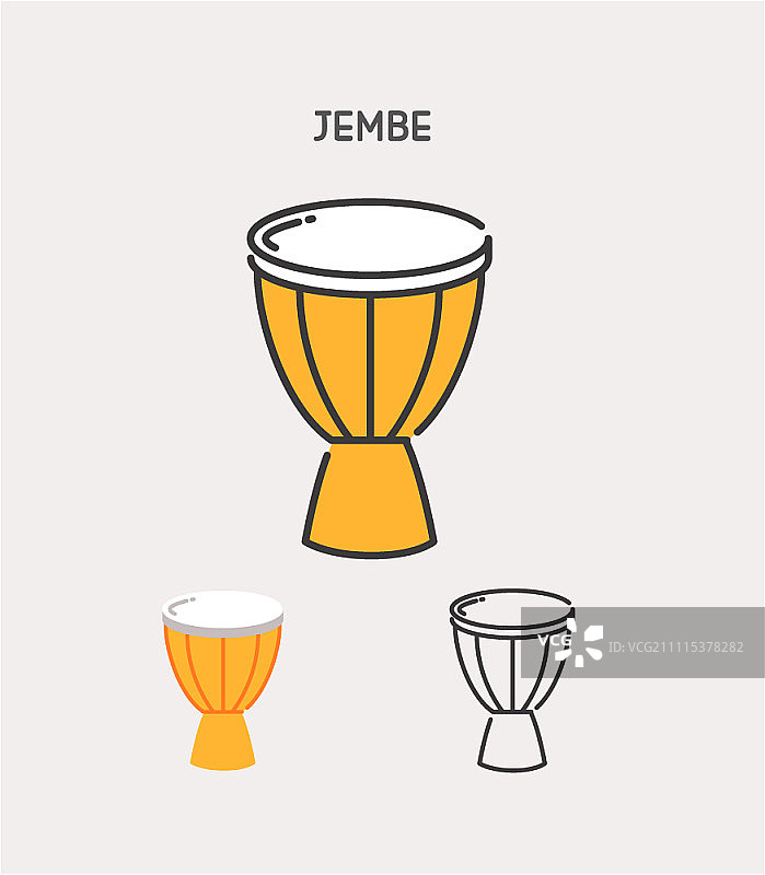 金贝鼓图标图片素材