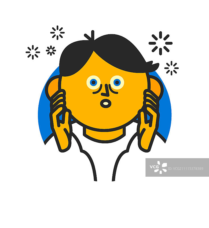 患黄疸的男人图片素材