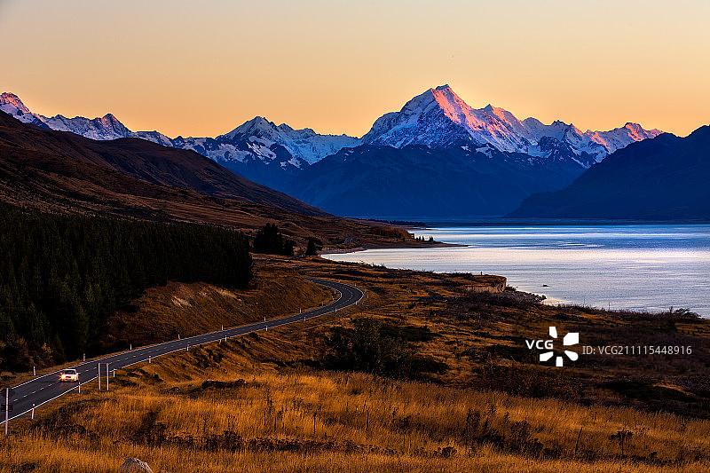 库克雪山图片素材