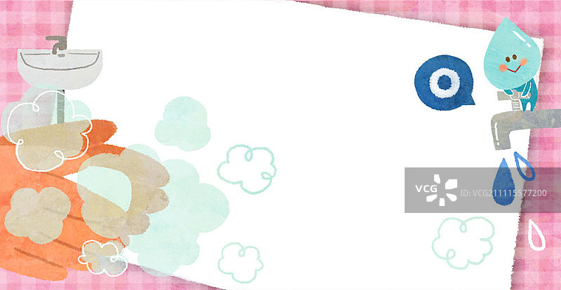 节约用水创意图片素材