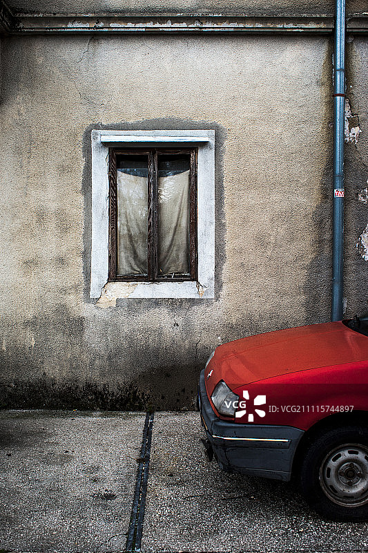 黑山采蒂涅的街景图片素材