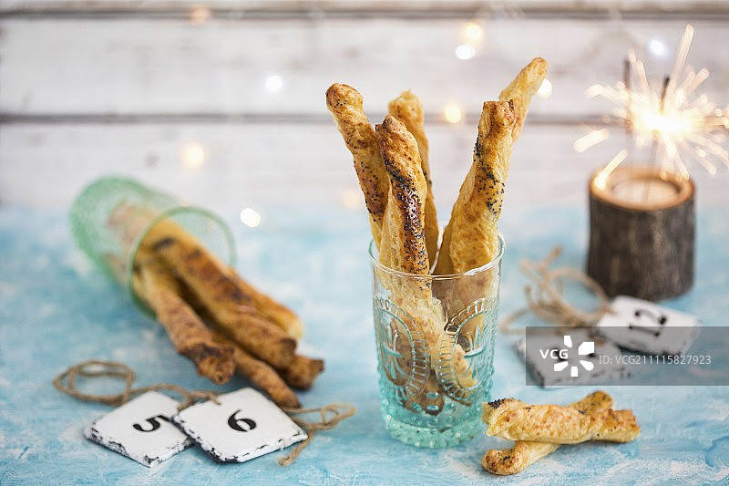 新年夜的奶酪条图片素材