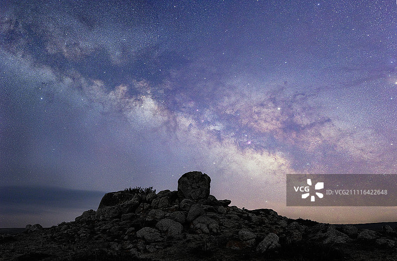 四子王旗银河图片素材