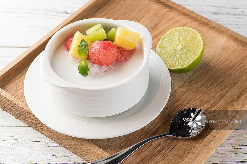 水果西米露图片素材
