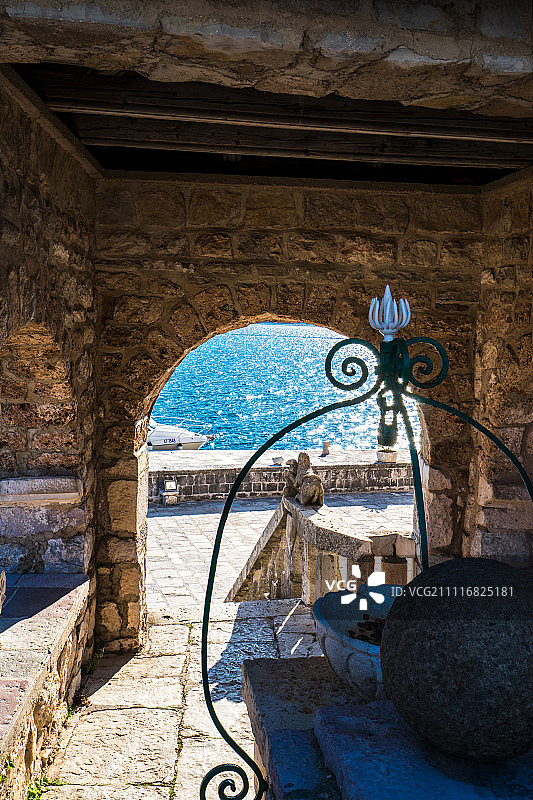 黑山佩拉斯特风光图片素材