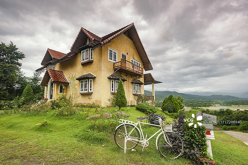 美丽泰国拜县风光高清图图片素材