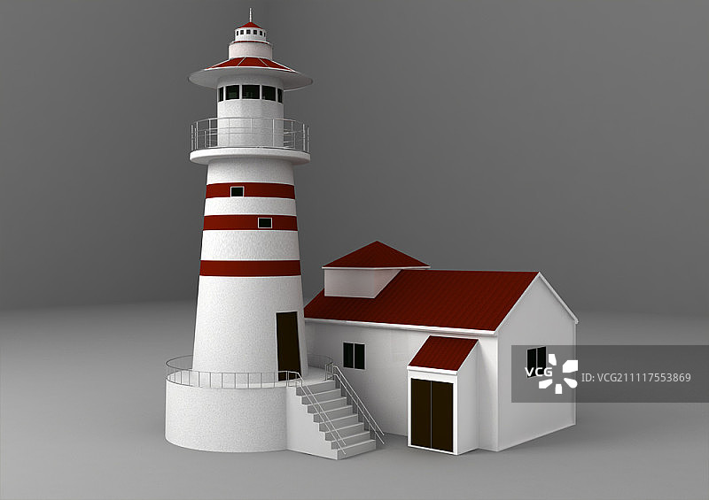 灯塔平面设计图片素材