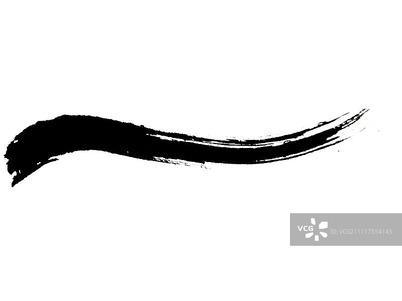 画笔描边图片素材