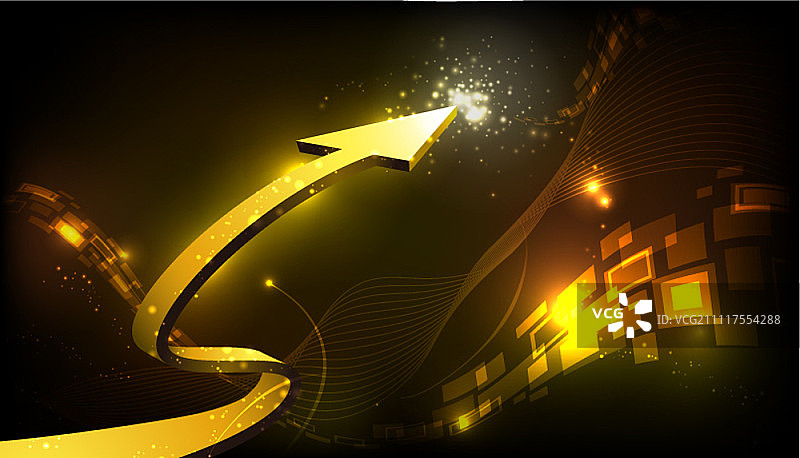 数字背景 - 向上箭头图片素材