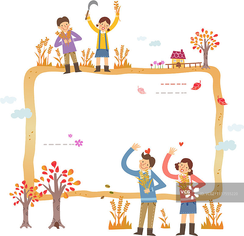 家庭插图图片素材