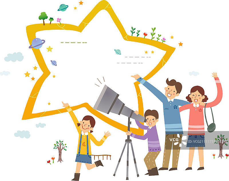 家庭插图图片素材