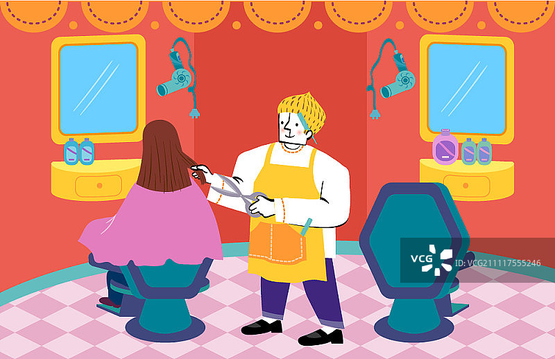 职业插画图片素材