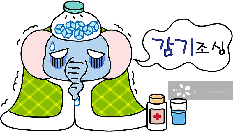 动物人物插图图片素材