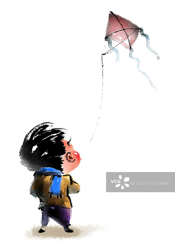 韩国传统文化插画图片素材