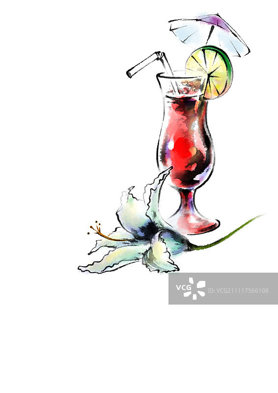 鸡尾酒杯图片素材