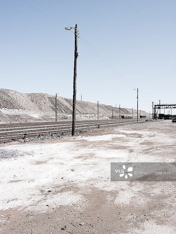 风化的内陆矿山图片素材