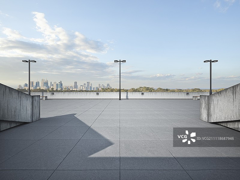 混凝土大厅图片素材