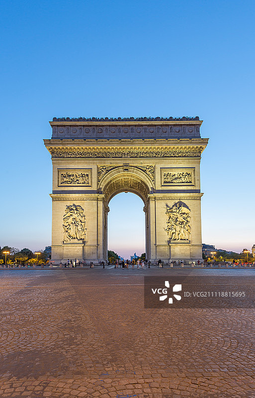 凯旋门图片素材