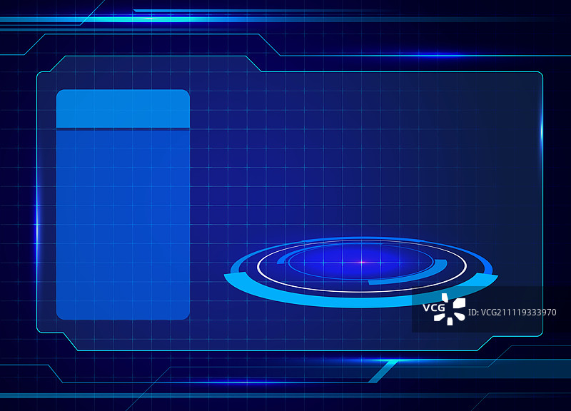 蓝色科技界面图片素材