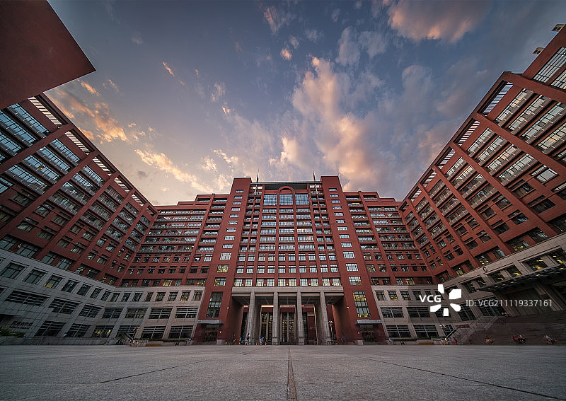 中国人民大学校园建筑图片素材