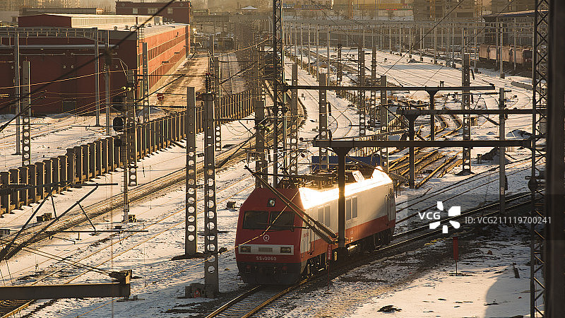 铁路机车图片素材