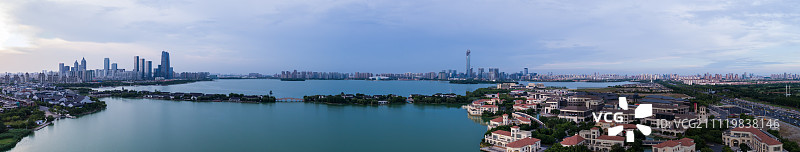 李公堤全景图片素材