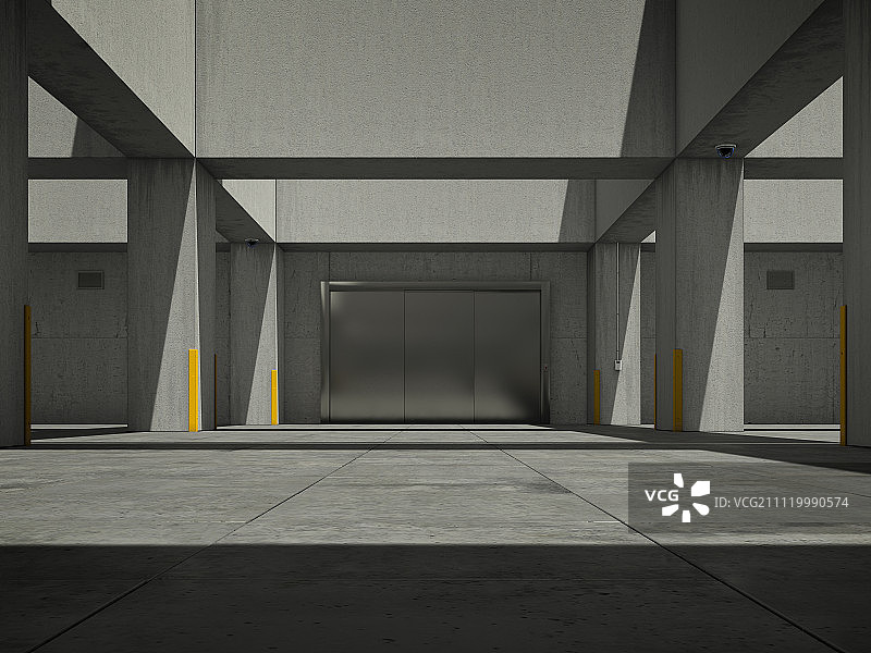 抽象的混凝土空间图片素材