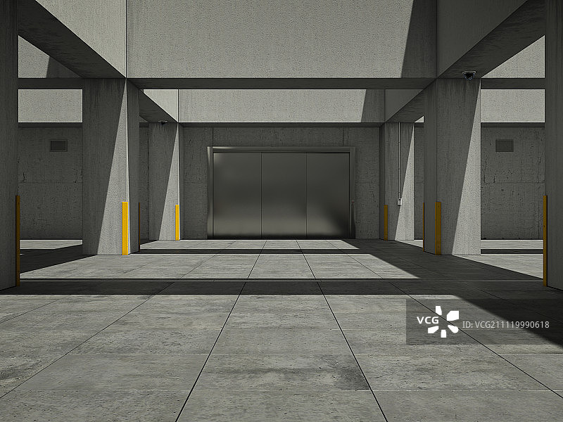 抽象的混凝土空间图片素材