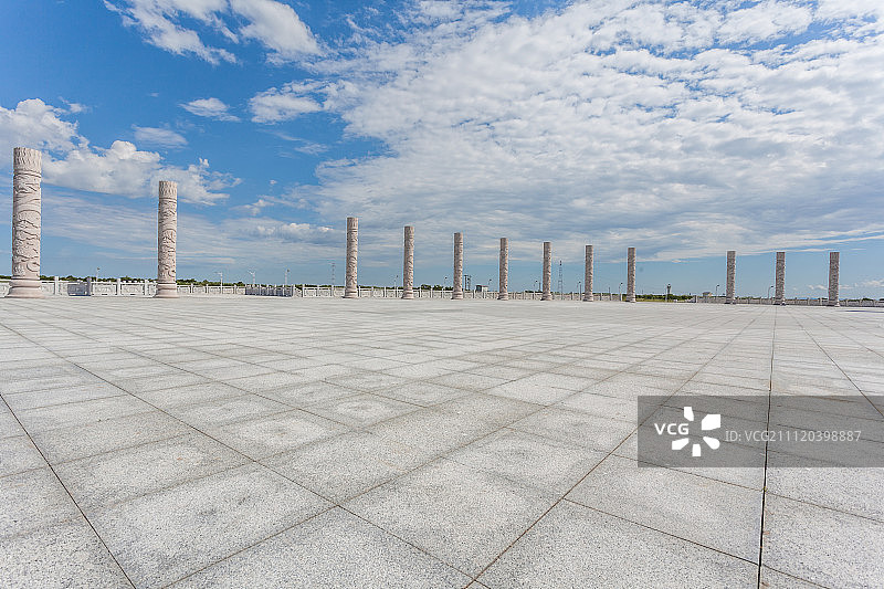 中国黑龙江黑瞎子岛东极宝塔图片素材