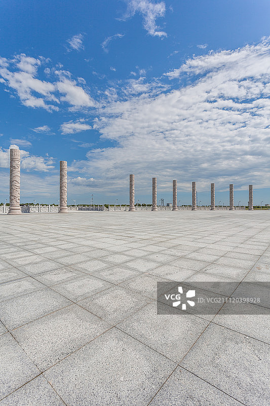 中国黑龙江黑瞎子岛东极宝塔图片素材