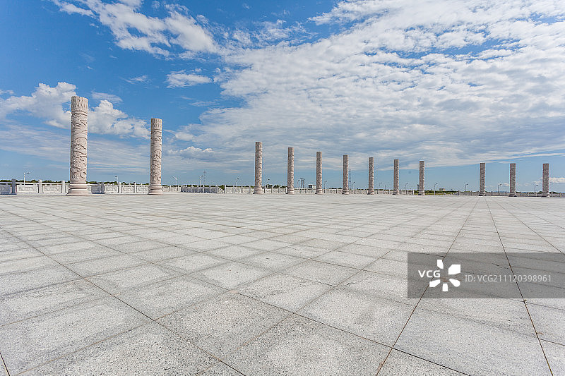 中国黑龙江黑瞎子岛东极宝塔图片素材